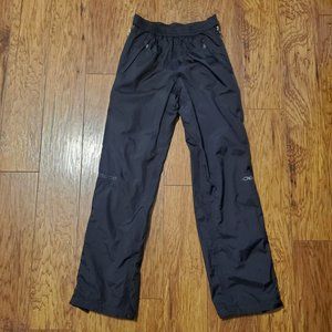 Marmot Precip Rain pants Waterproof Adjustable Waist Black Pants Women's Small